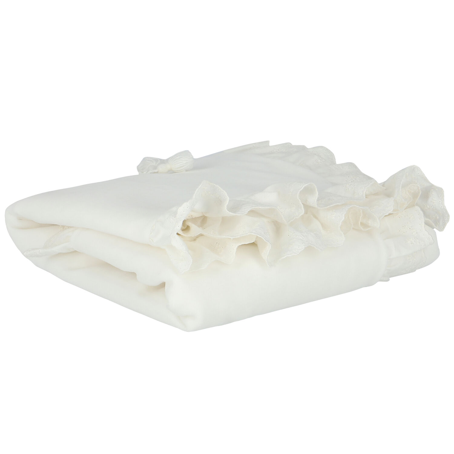 Baby Girls Ivory Blanket, 1, hi-res image number null