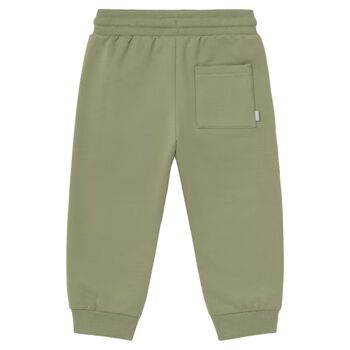 Younger Boys Green Joggers