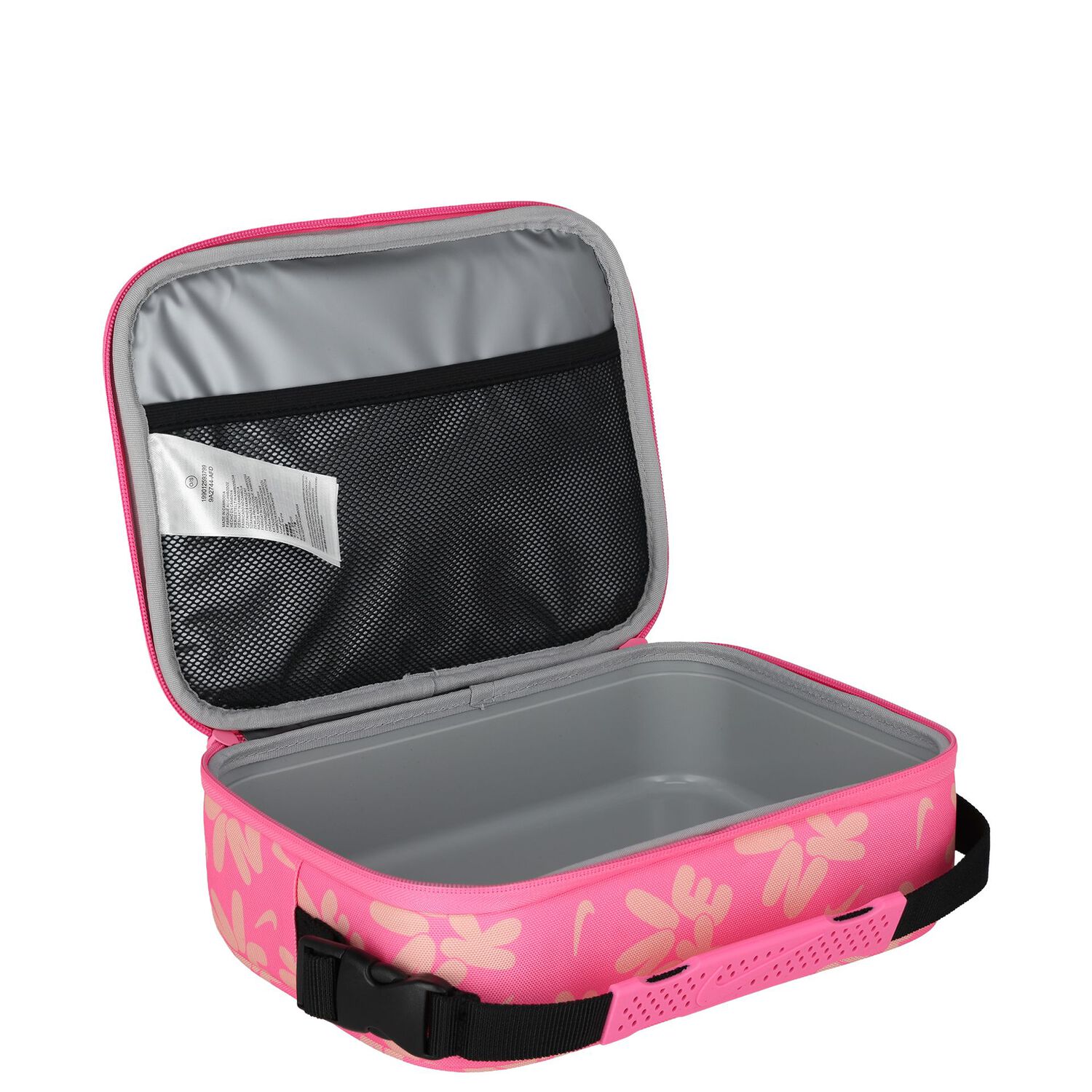 Girls Pink & White Logo Lunch Bag ( 26CM ), 3, hi-res