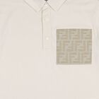 Boys Beige Logo Polo Shirt, 1, hi-res