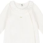 Baby Girls Ivory & Pink Babygrow Gift Set, 1, hi-res