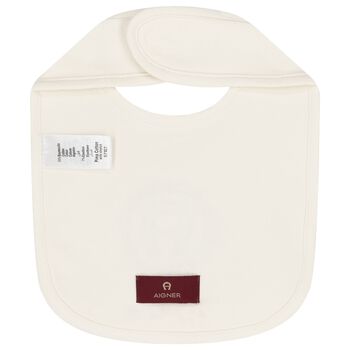 Ivory Logo Baby Bib