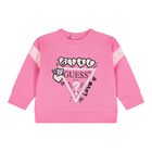 Baby Girls Pink Logo Tracksuit, 1, hi-res
