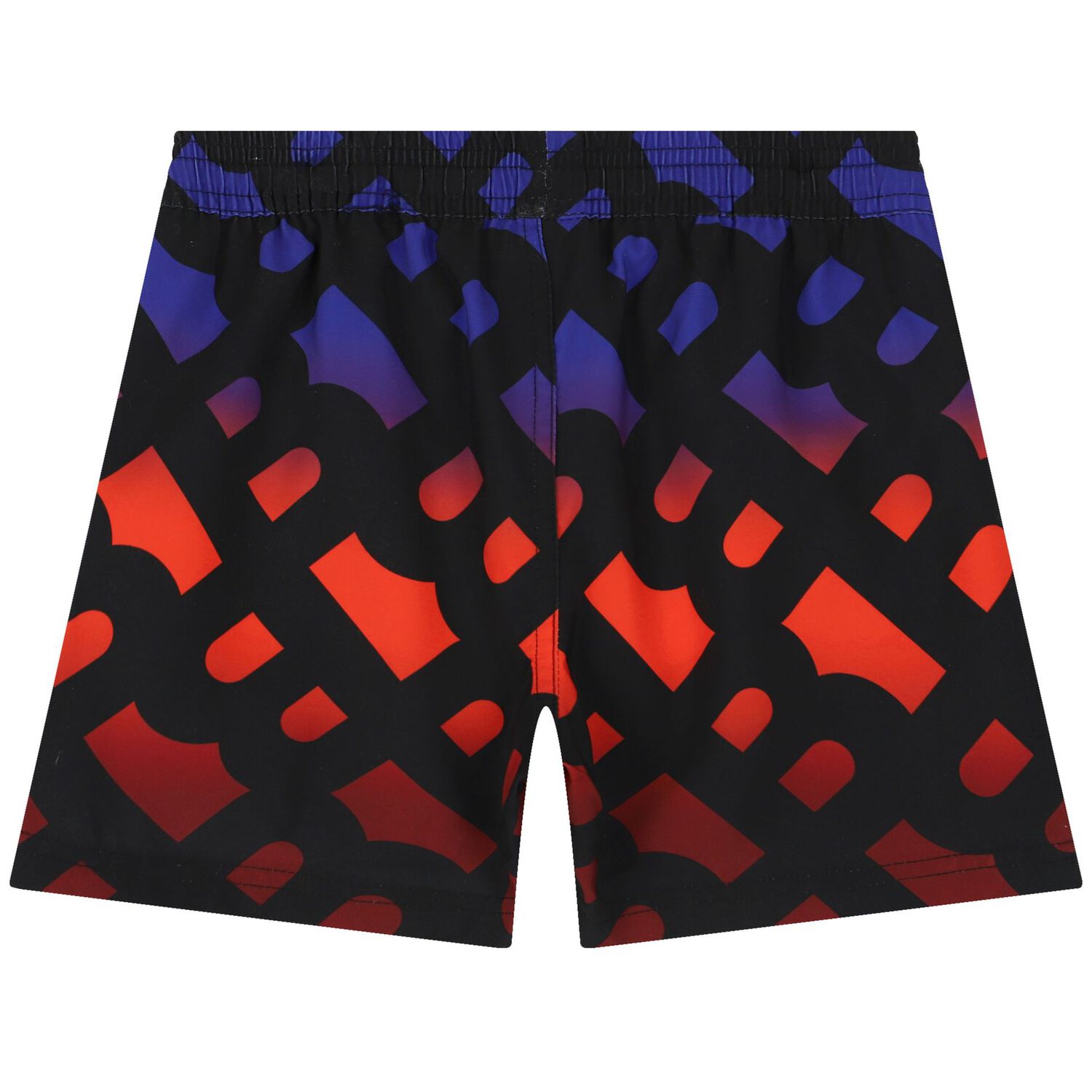 Boys Black Logo Swim Shorts, 1, hi-res image number null