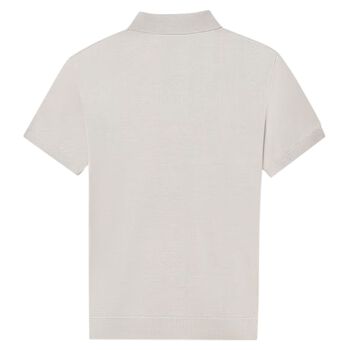 Boys Grey Polo Shirt