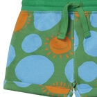 Younger Boys Green Polka Dot Shorts, 1, hi-res