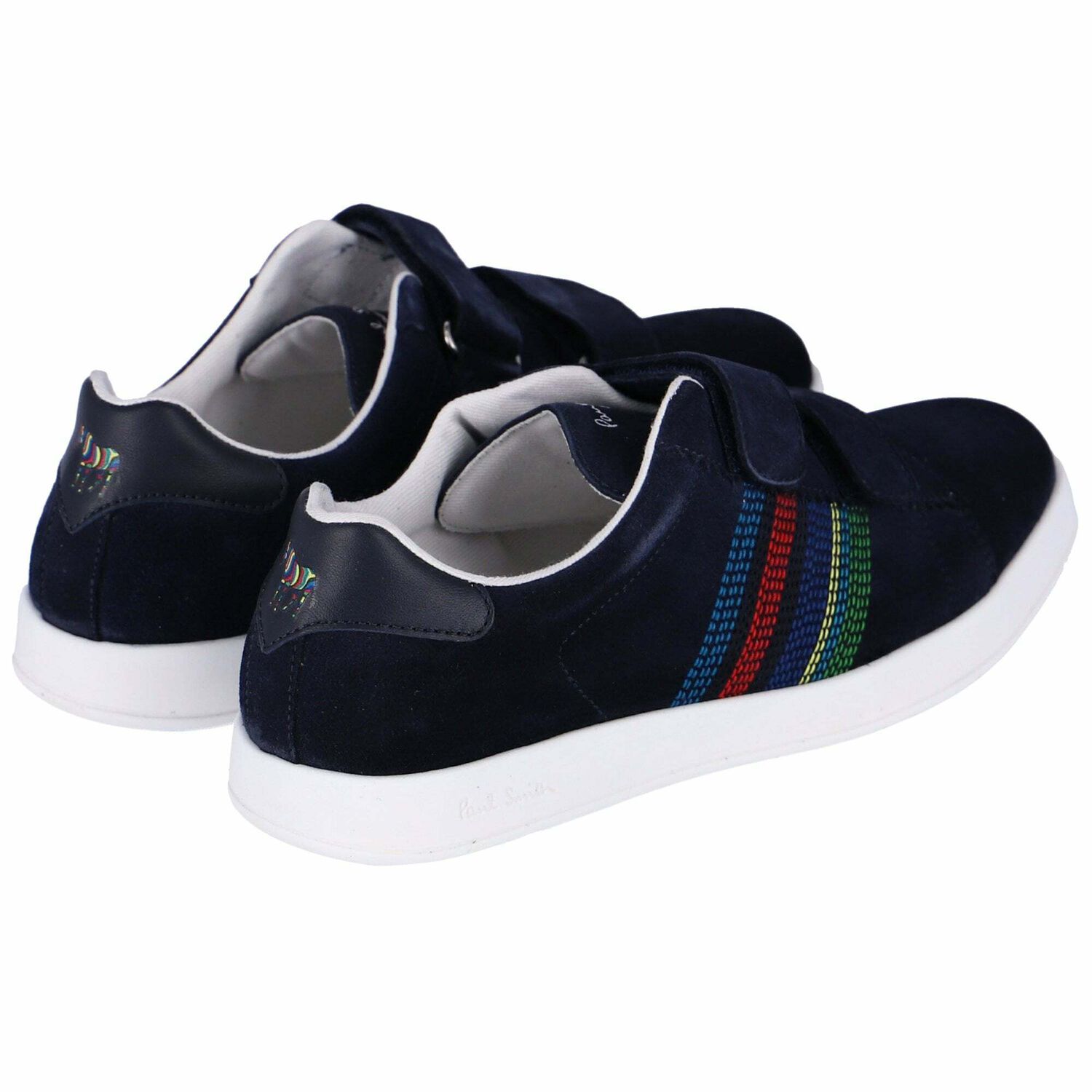 Younger Boys Navy Sneakers, 1, hi-res image number null