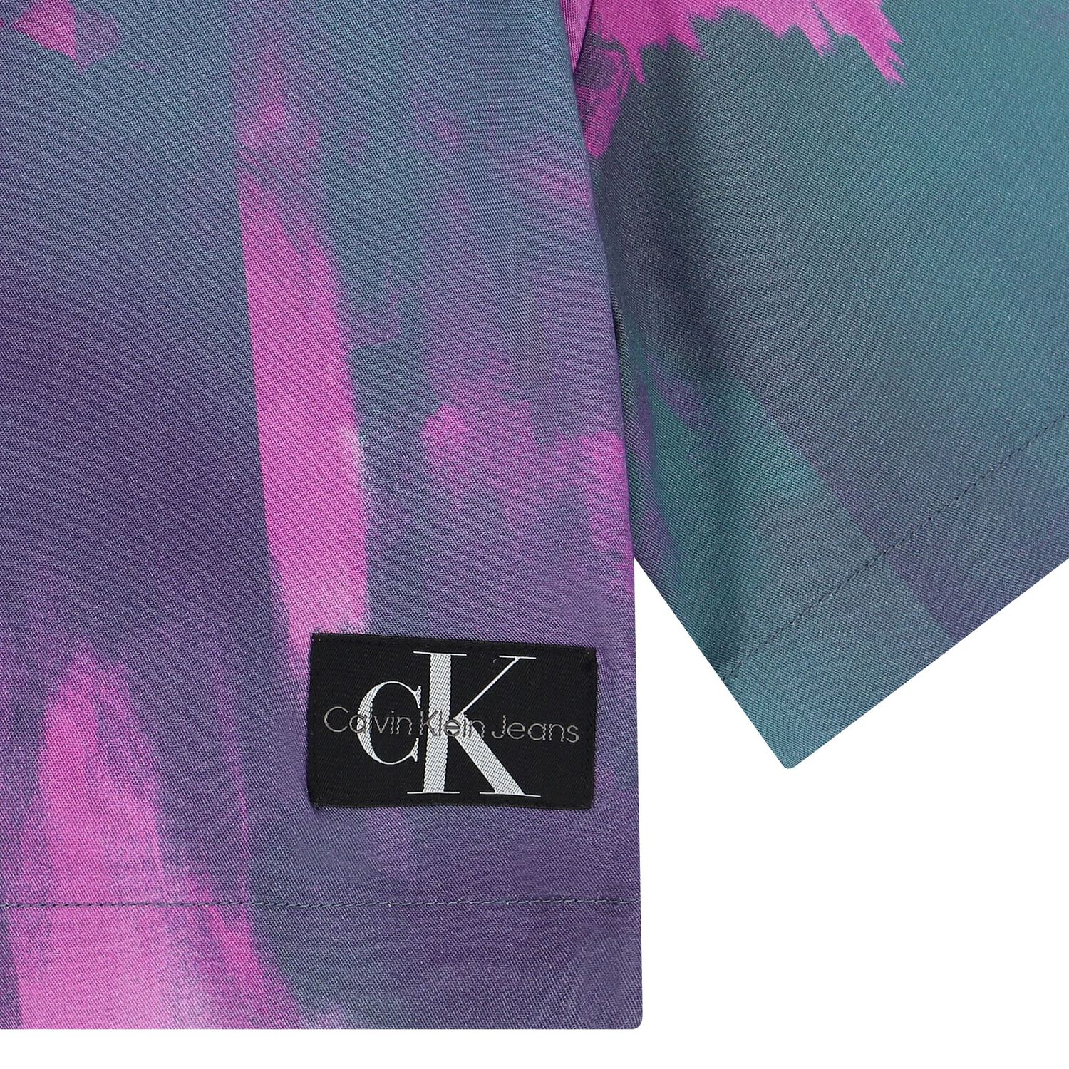 Girls Purple & Blue Logo T-Shirt, 1, hi-res