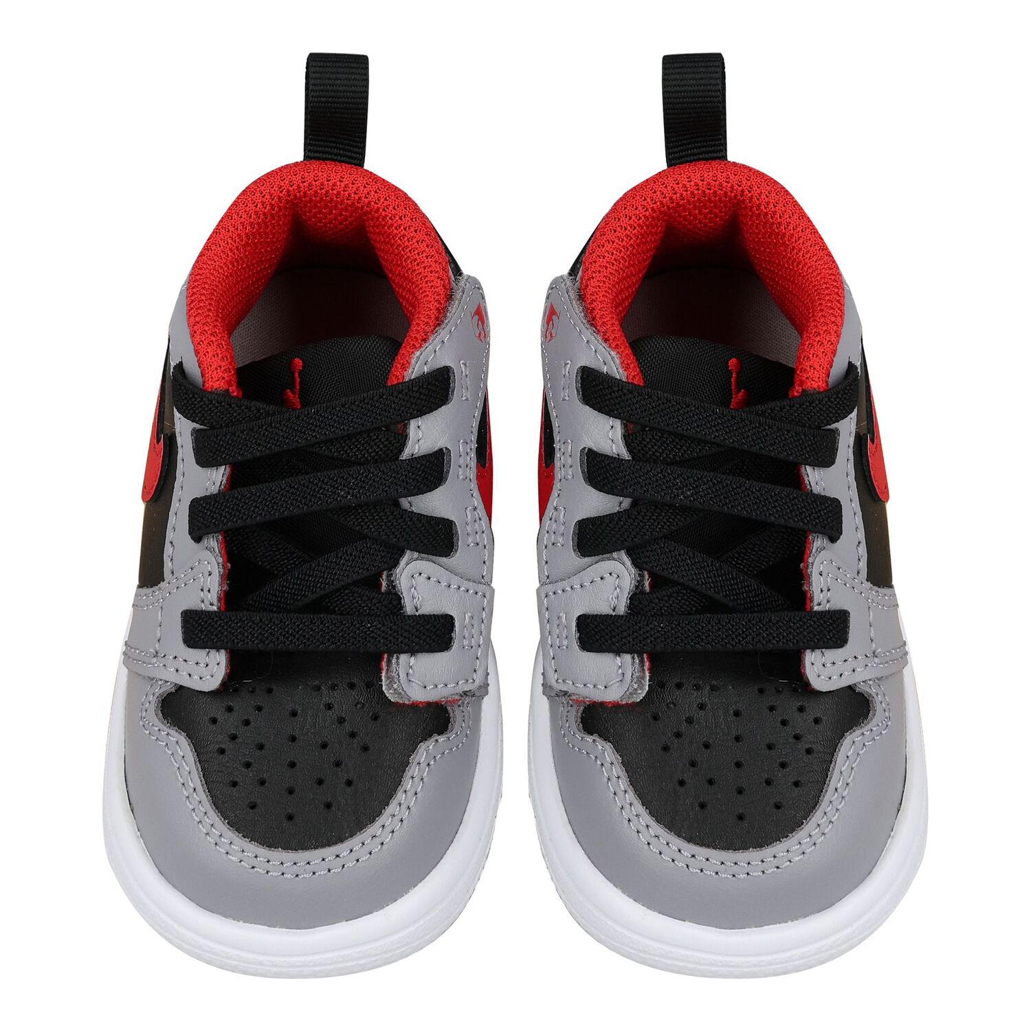 Black, Grey & Red Air Jordan 1 Low Alt Trainers, 1, hi-res