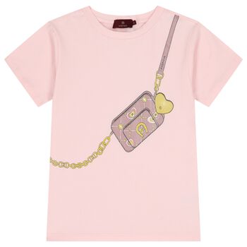Girls Pink Bag T-Shirt