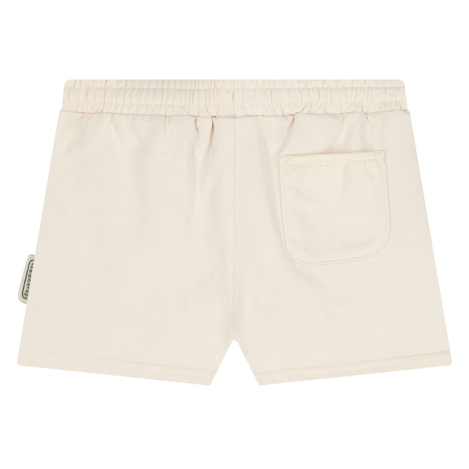 Younger Boys Ivory Vehicle Shorts, 1, hi-res