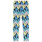 Girls Black Logo Leggings, 1, hi-res