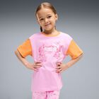 Girls Pink & Orange Dora The Explored Logo T-Shirt, 1, hi-res