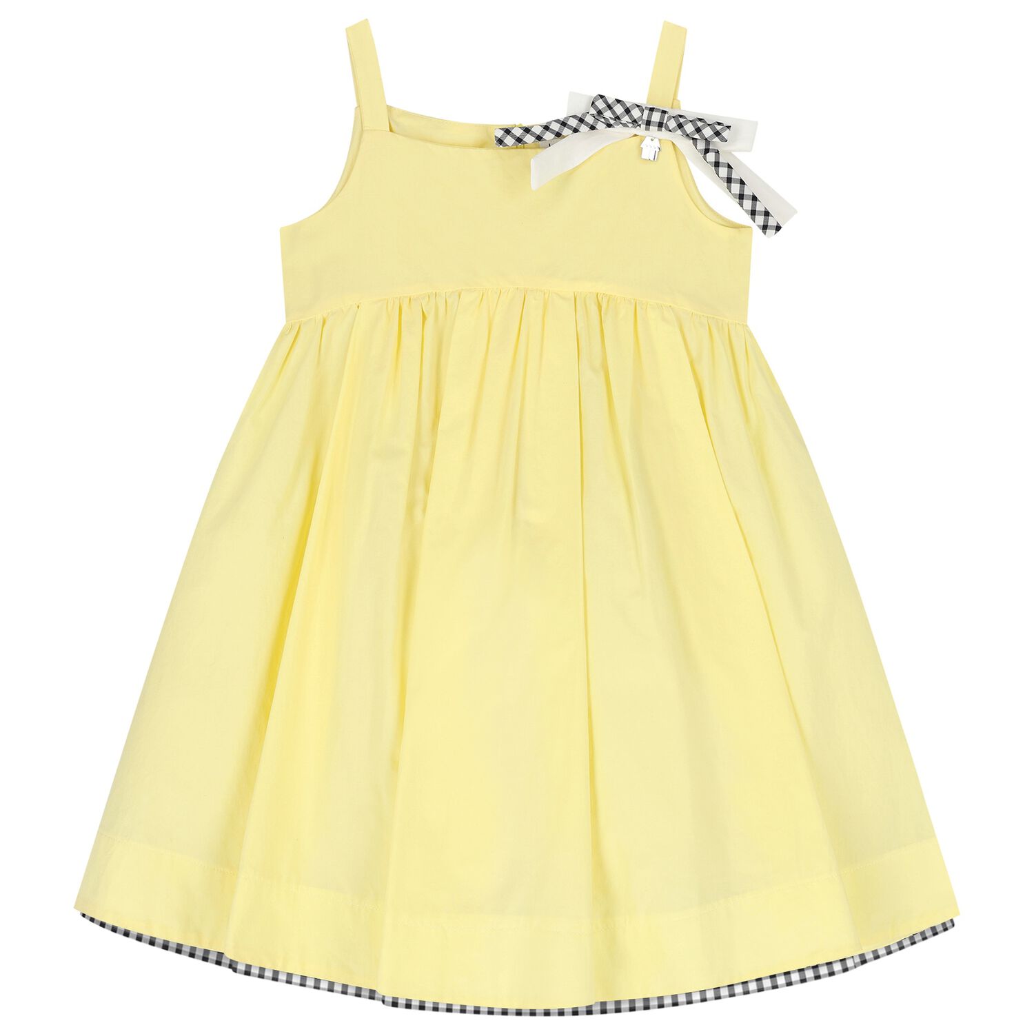 Girls Yellow Dress, 1, hi-res