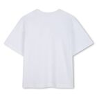 Boys White Logo T-Shirt, 1, hi-res