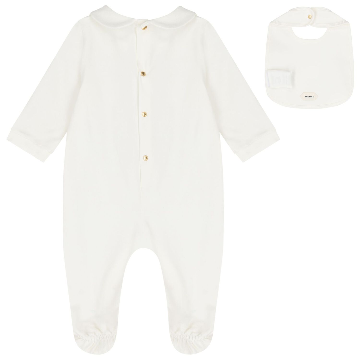 Ivory Medusa Logo Babygrow Gift Set, 3, hi-res