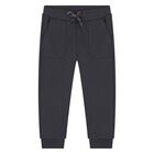 Younger Boys Beige, Grey & Orange 3 Piece Tracksuit, 1, hi-res