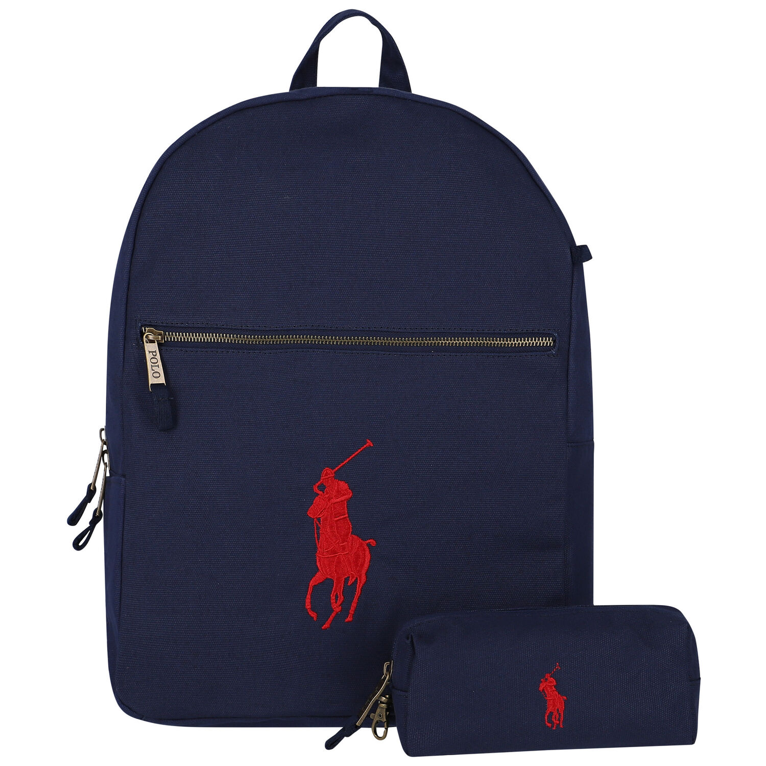 Navy Blue Logo Backpack, 1, hi-res image number null