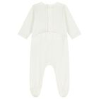 Baby Girls Ivory & Brown Babygrow Gift Set, 1, hi-res
