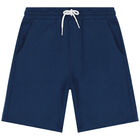 Boys Ivory, Yellow & Navy Shorts Set, 2, hi-res