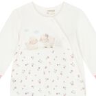Baby Girls White & Pink Babygrow Gift Set, 2, hi-res