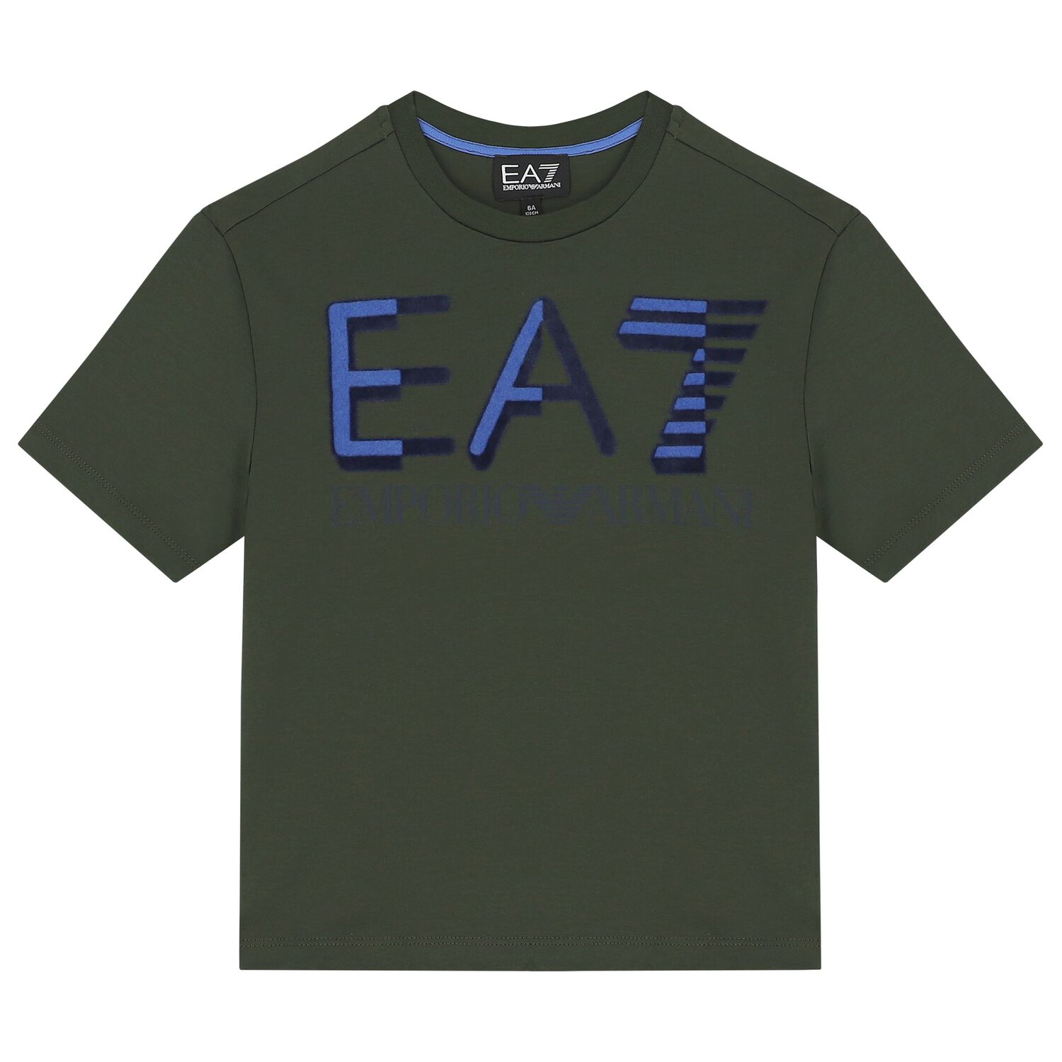 Boys Green Logo T-Shirt, 4, hi-res