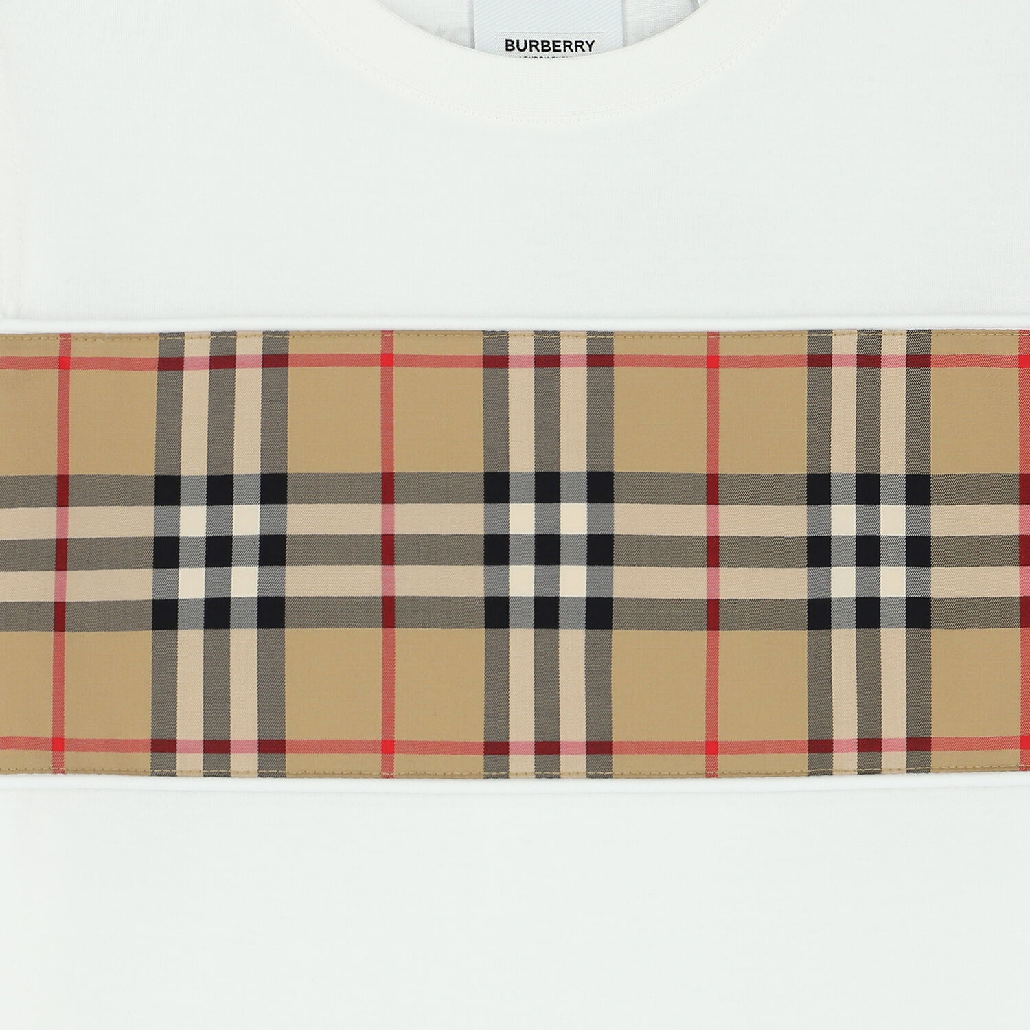 White Checkered T-Shirt, 1, hi-res image number null