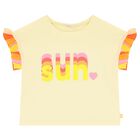 Girls Yellow, Orange, & Pink Shorts Set, 1, hi-res