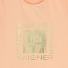 Girls Pink Logo T-Shirt, 3, hi-res