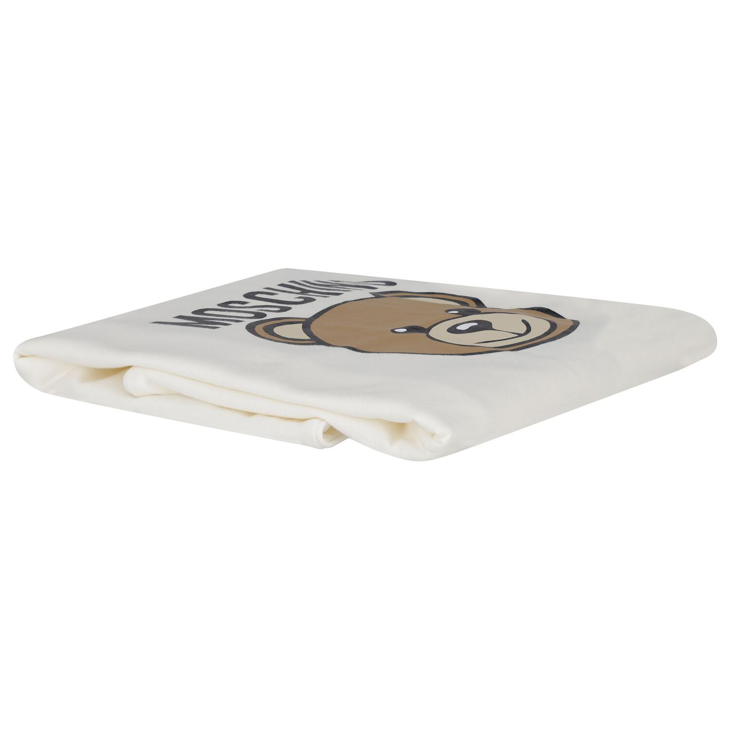 Ivory Teddy Bear Logo Baby Blanket, 1, hi-res image number null