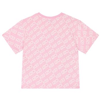 Girls Pink Logo T-Shirt