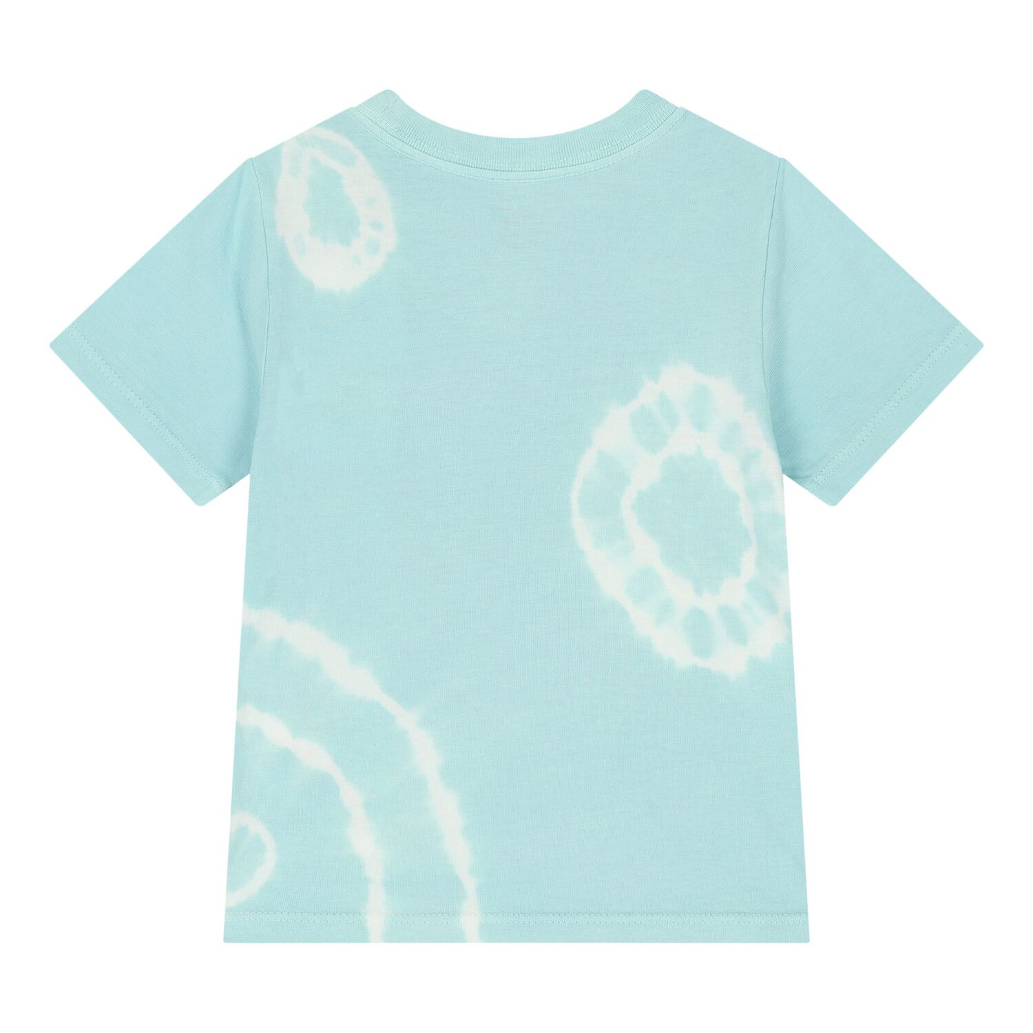 Baby Boys Turquoise Blue Teddy Bear Logo Shorts Set, 1, hi-res