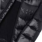 Boys Black Puffer Coat, 1, hi-res