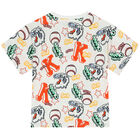 Boys White Logo T-Shirt, 1, hi-res