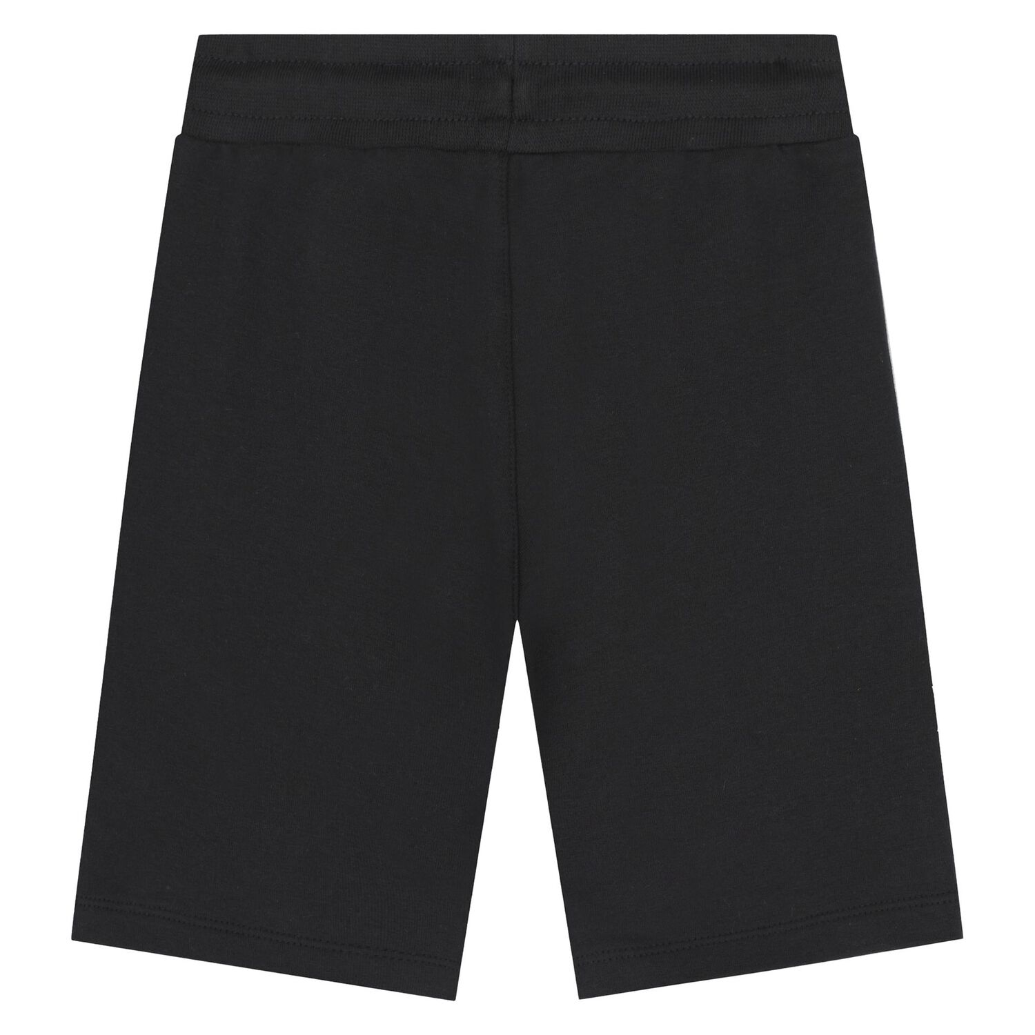 Younger Boys Black Logo Shorts, 1, hi-res image number null