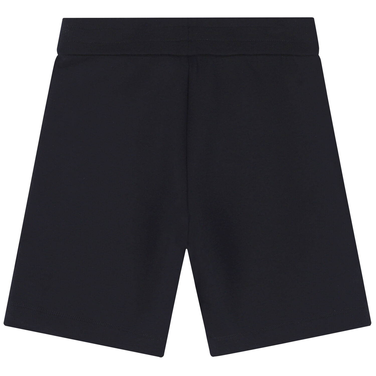 Boys Navy Blue Logo Shorts, 1, hi-res