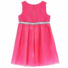 Girls Pink Logo Dress, 1, hi-res