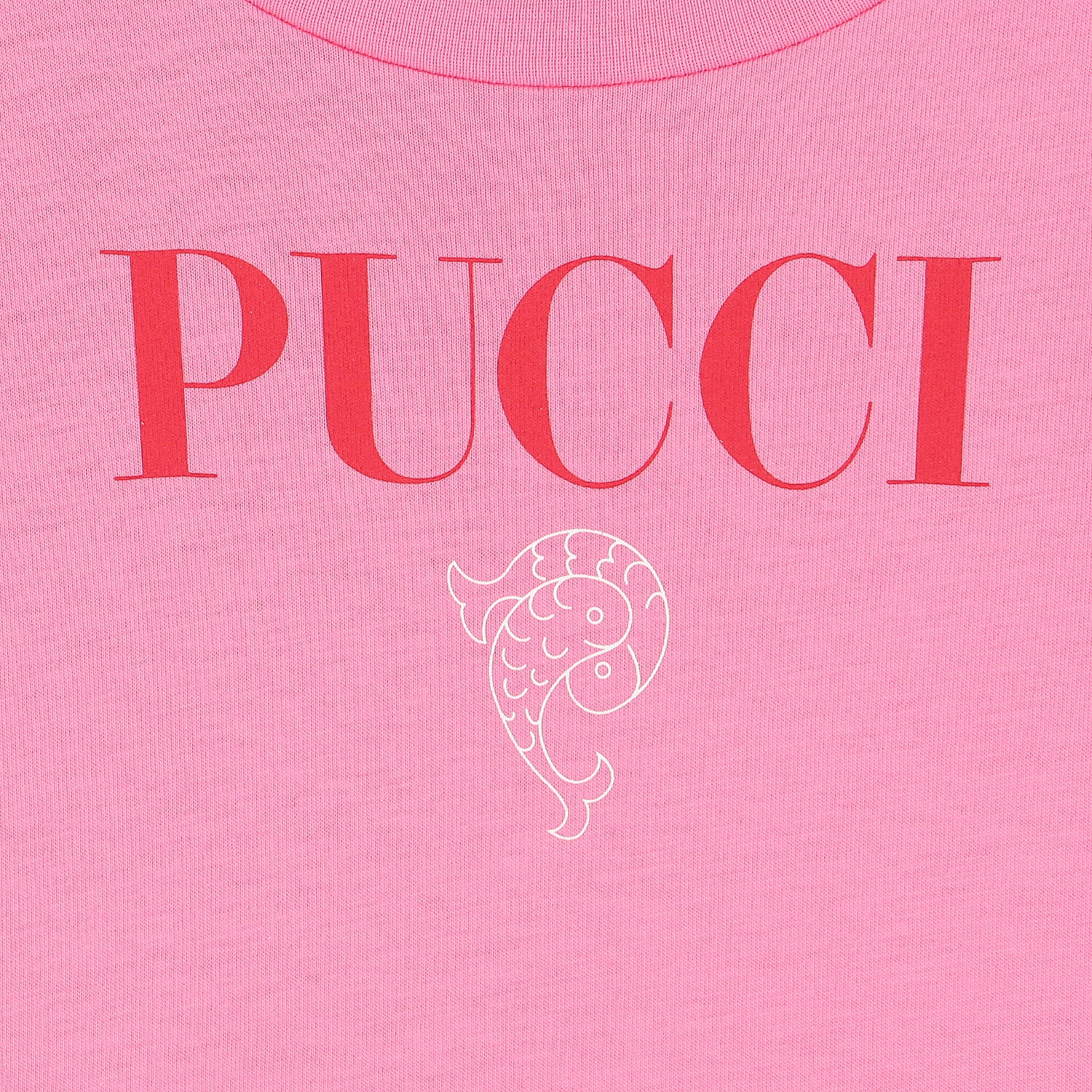 Girls Pink Logo Dress, 1, hi-res