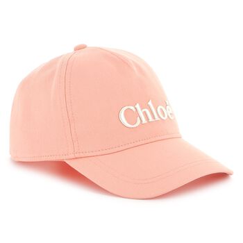 Girls Pink Logo Cap
