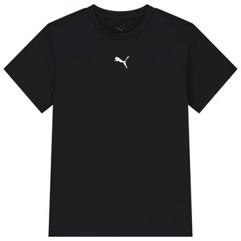 Girls Black Logo T-Shirt