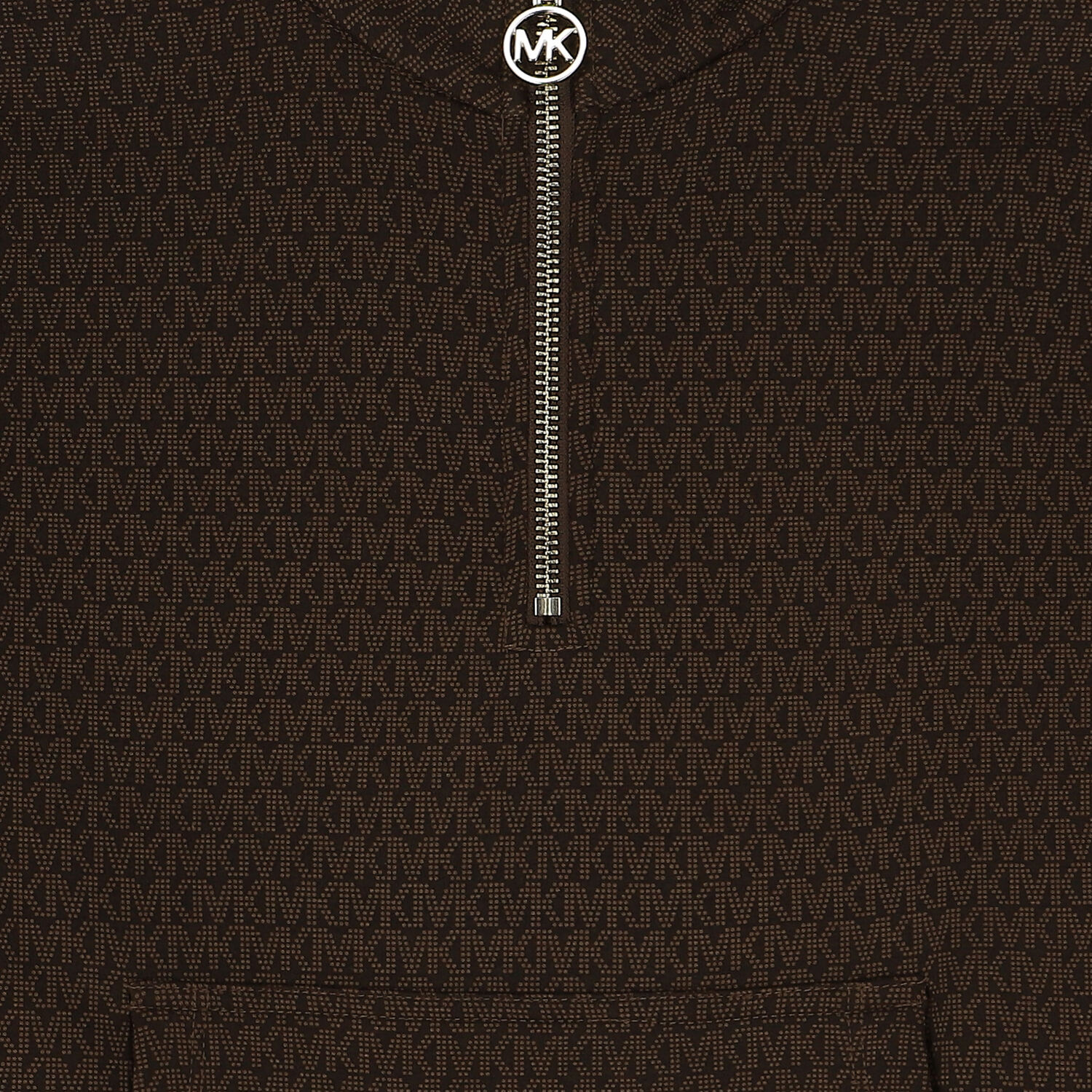 Girls Brown Logo Sweatshirt Dress, 1, hi-res