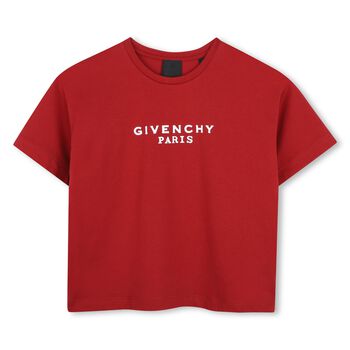 Girls Red Logo T-Shirt