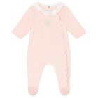Baby Girls Pink Logo Babygrow Gift Set, 1, hi-res