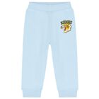 Younger Boys Blue Logo Tracksuit, 1, hi-res