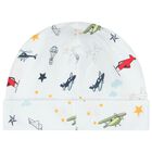 Baby Boys White Airplane Babygrow Gift Set, 1, hi-res