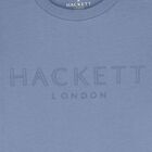 Boys Blue Logo Long Sleeve Top, 2, hi-res