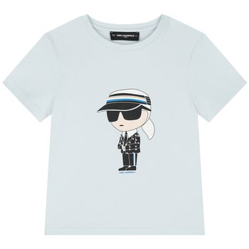 Boys Blue Logo T-Shirt