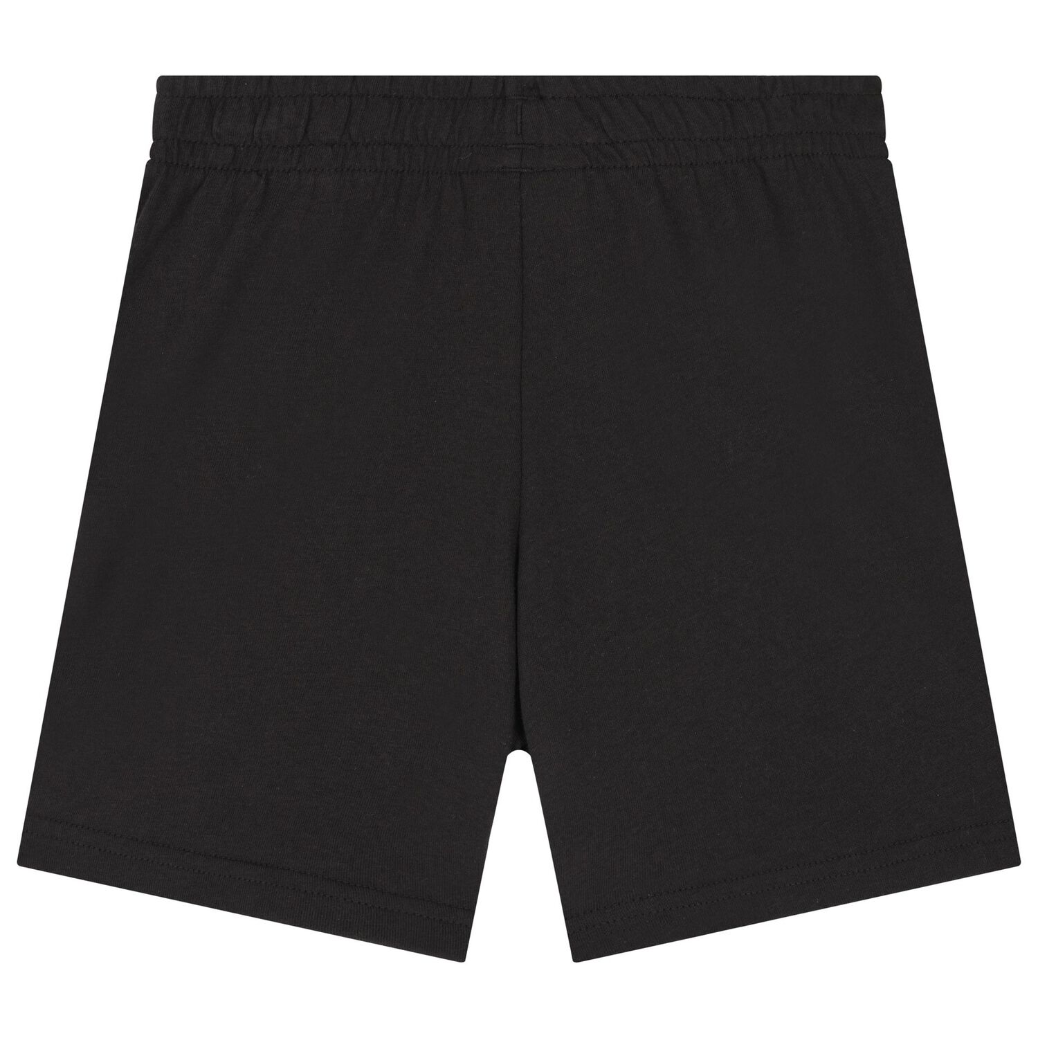 Boys White & Black Logo Shorts Set, 1, hi-res