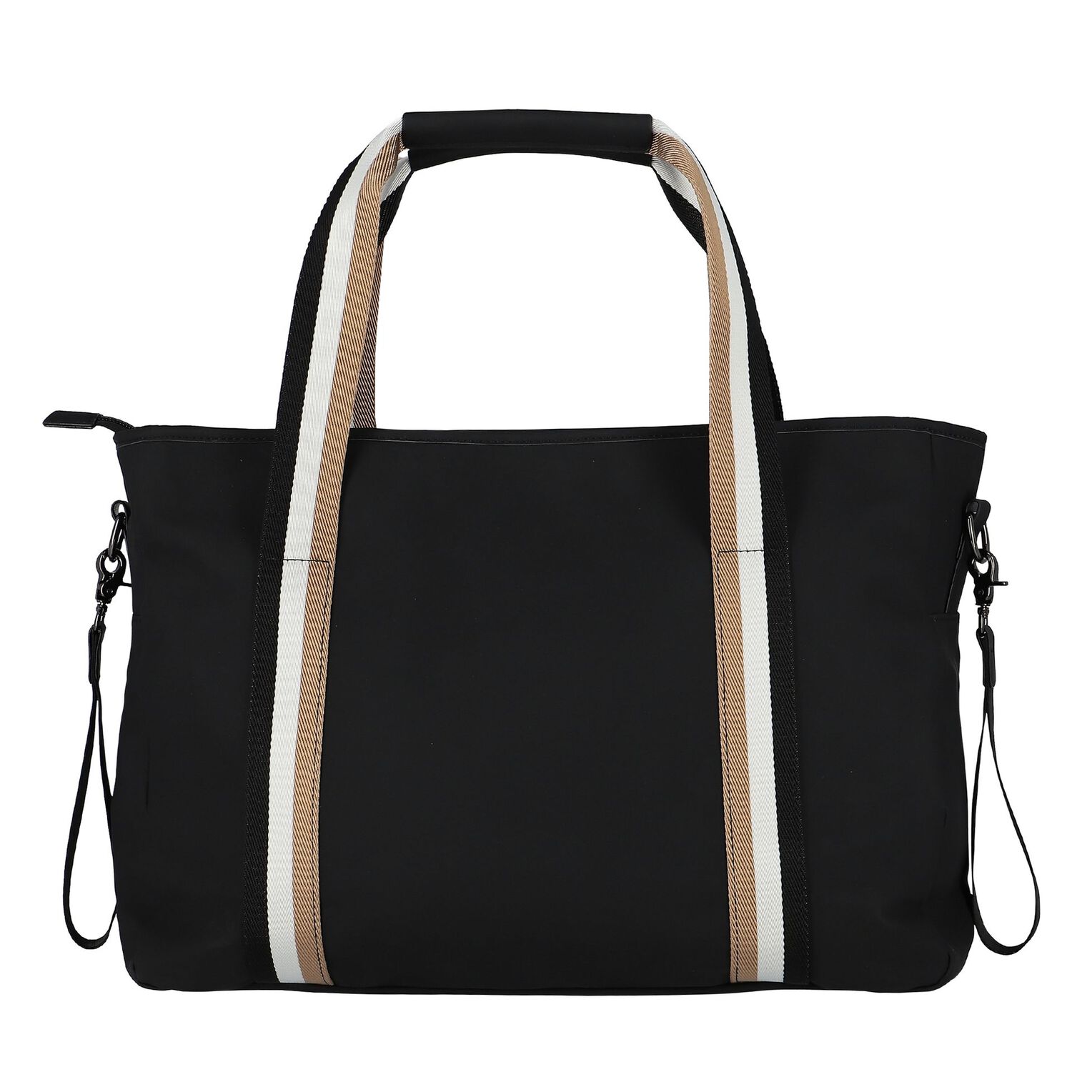 Black Logo Baby Changing Bag, 1, hi-res