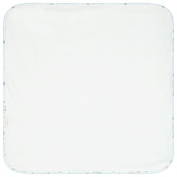 Baby Girls Mint Floral Blanket